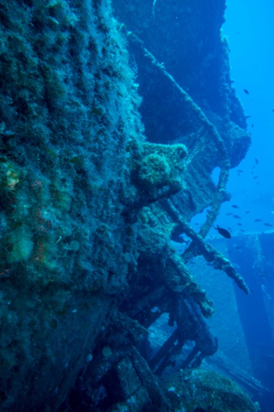 Teti Wreck - Adriatic Sea