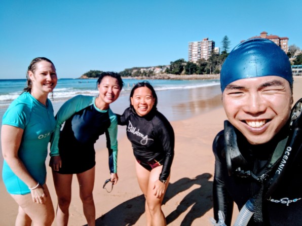 We did it - Manly to Shelly Swim